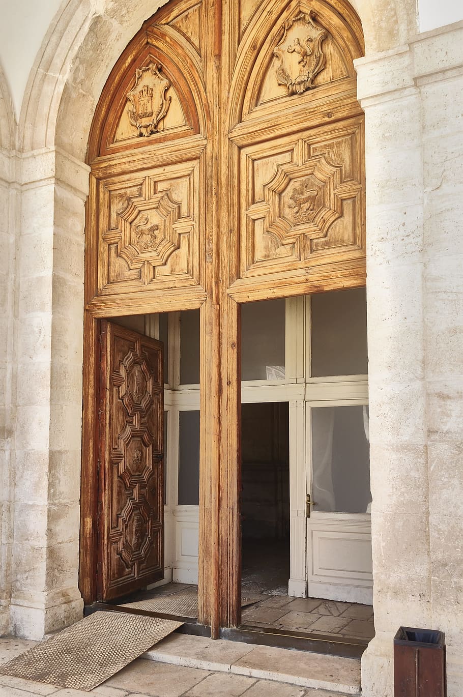 door, input, aranjuez, architecture, built structure, building, HD wallpaper