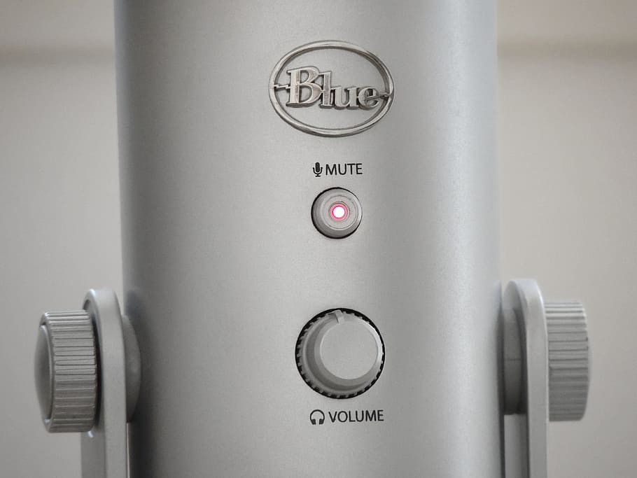 microphone, mute, audio, sound, sound recording, device, electronics HD wallpaper