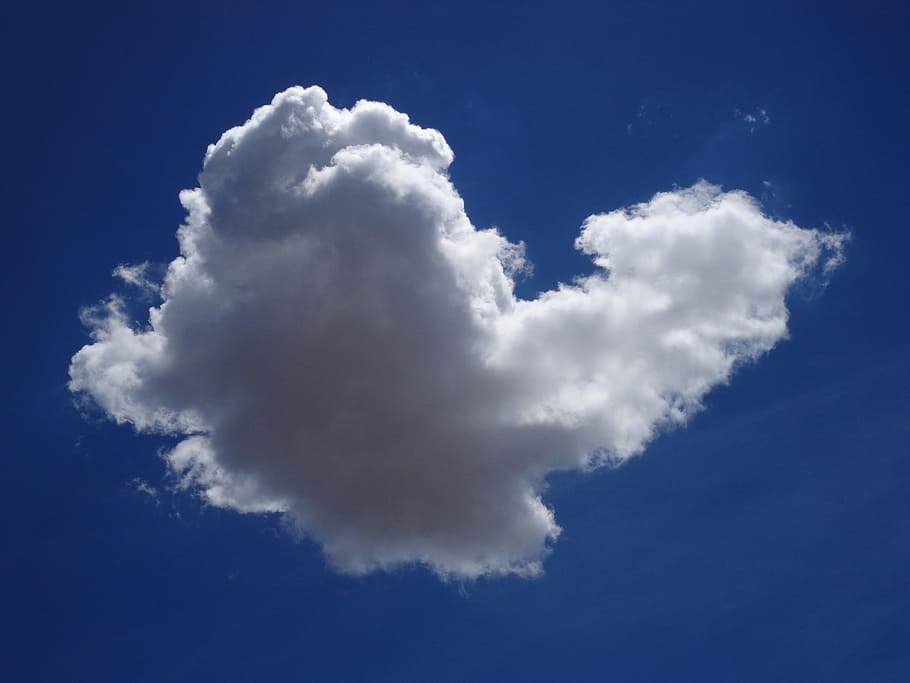 Cloud, Sky, Blue, nature, weather, cloud - Sky, day, cloudscape HD wallpaper