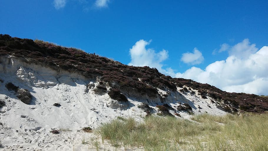 dunes, sylt, watts, coast, landscape, island, sky, cloud - sky, HD wallpaper