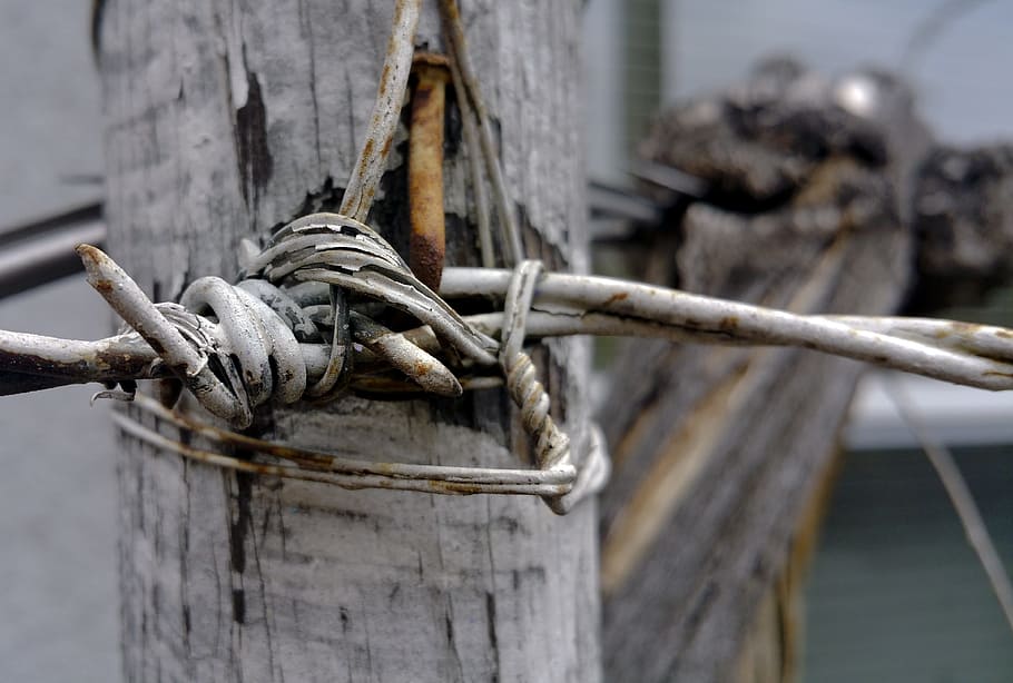 old, wood, iron, rusty, wooden, fence, dirty, industry, rustic HD wallpaper