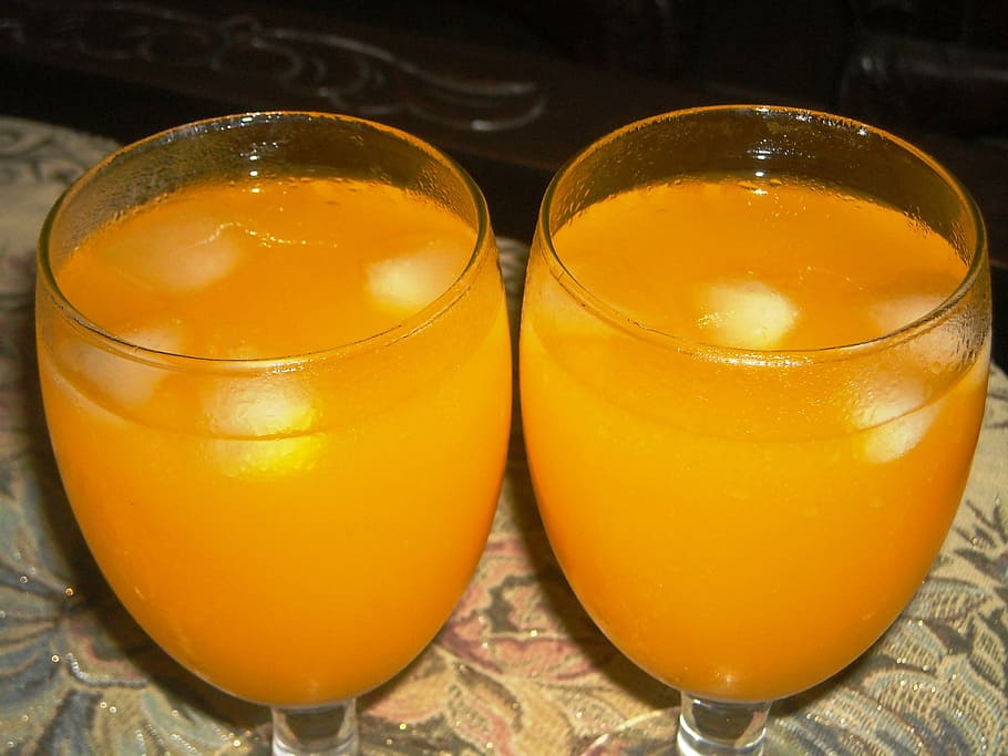 drinks, es, orange, yellow, glass, food and drink, refreshment HD wallpaper