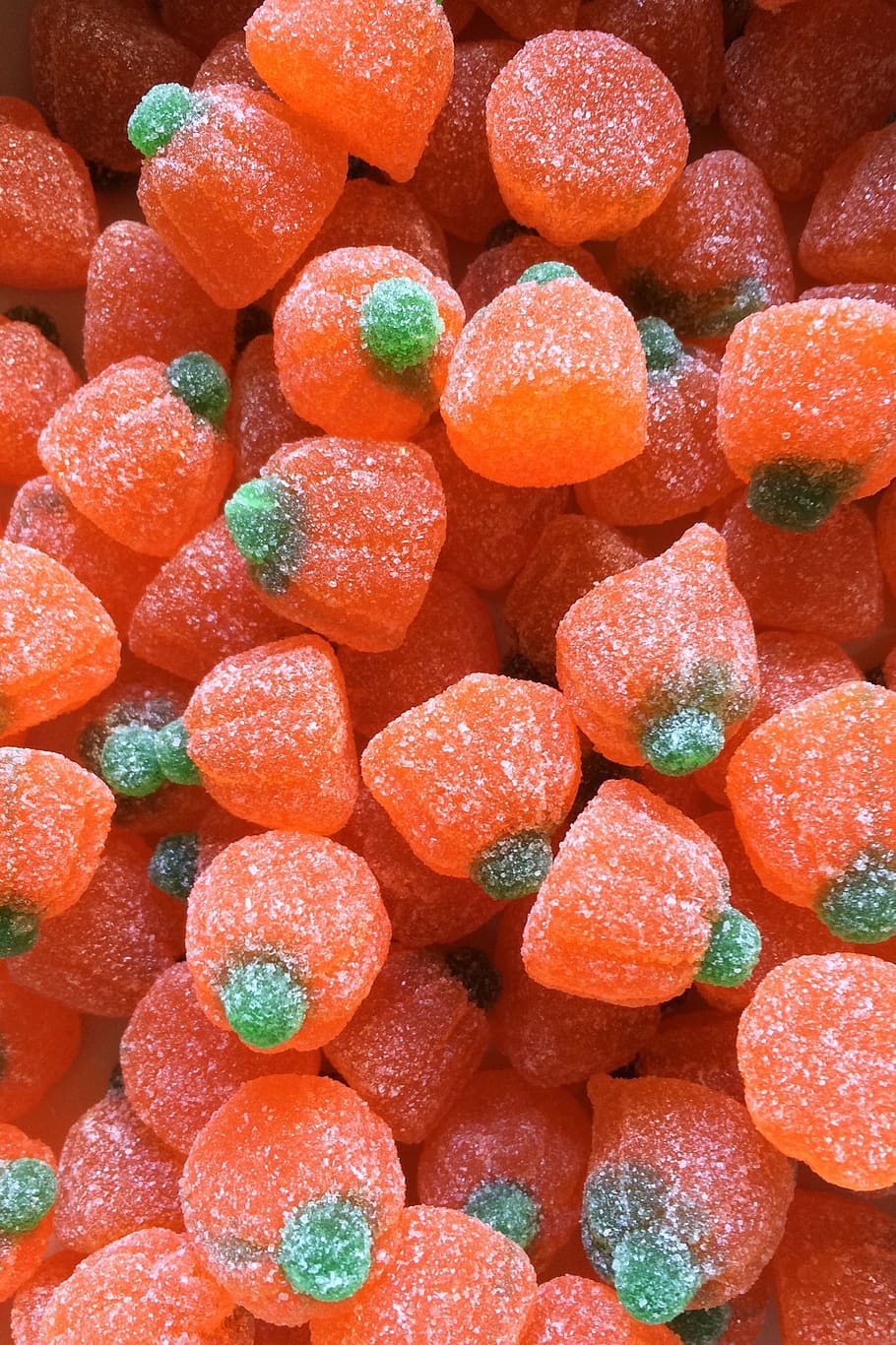 candy, pumpkin, halloween, food, food and drink, full frame HD wallpaper