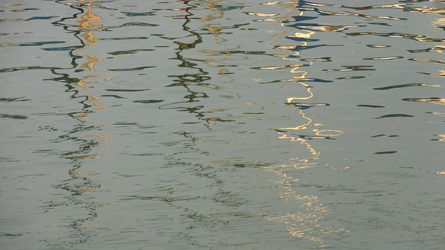 Wave, Mirroring, Water, Reflection, lichtspiel, surface, light HD wallpaper