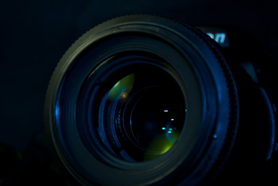 closeup of Nikon camera lens, thing, dslr, gadgets, technology HD wallpaper