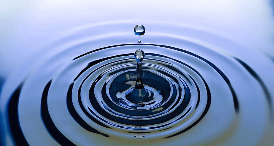 photography of water drop, liquid, splash, wet, clean, clear HD wallpaper