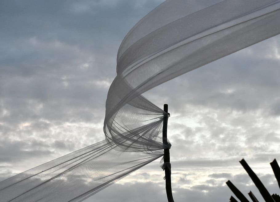 wind, clouds, summer, movement, zingst, cloud - sky, architecture HD wallpaper