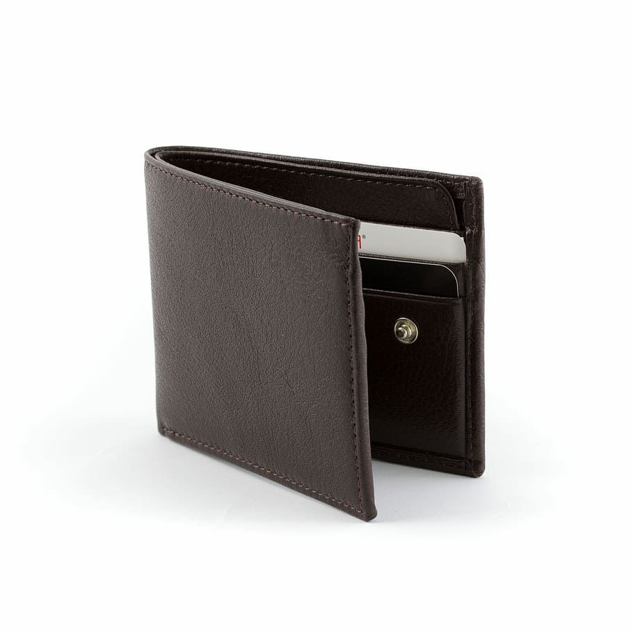 brown leather bifold wallet, Waist, Bags, Purse, Wallets, waist bags, HD wallpaper