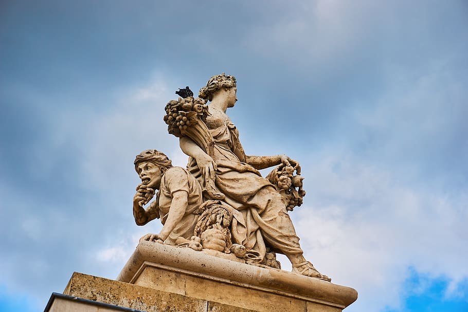 versailles, paris, statue, museum, france, art, sculpture, artwork HD wallpaper