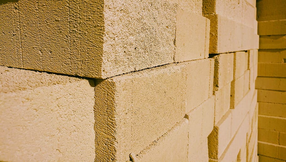 brick, wall, brickwork, construction, material, block, built structure HD wallpaper