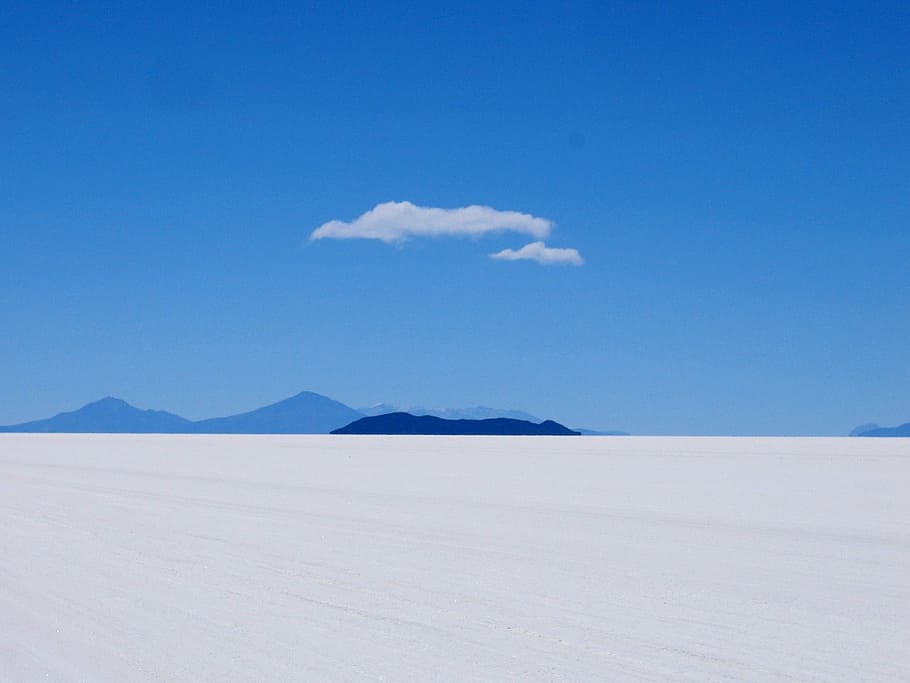 cloud on sky, Bolivia, Salt Flat, America, Altiplano, andes, landscape, HD wallpaper