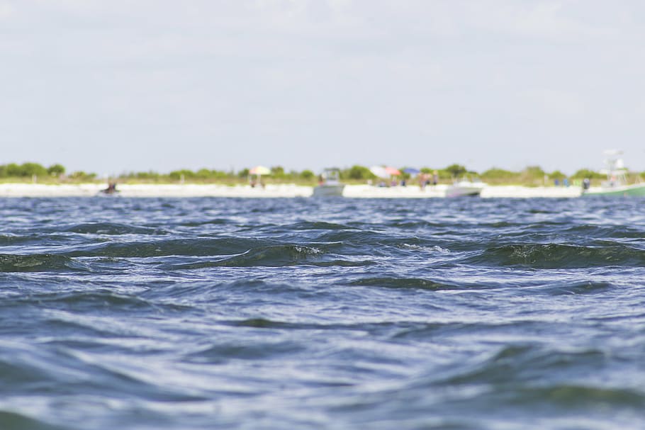 photo of body of water, beach, waves, summer, sea, nature, waterfront HD wallpaper