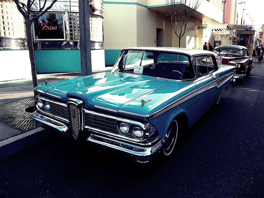 car, vintage, old, vintage car, motor vehicle, land vehicle HD wallpaper