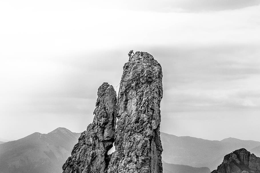 nature, landscape, mountain, clouds, sky, travel, adventure HD wallpaper