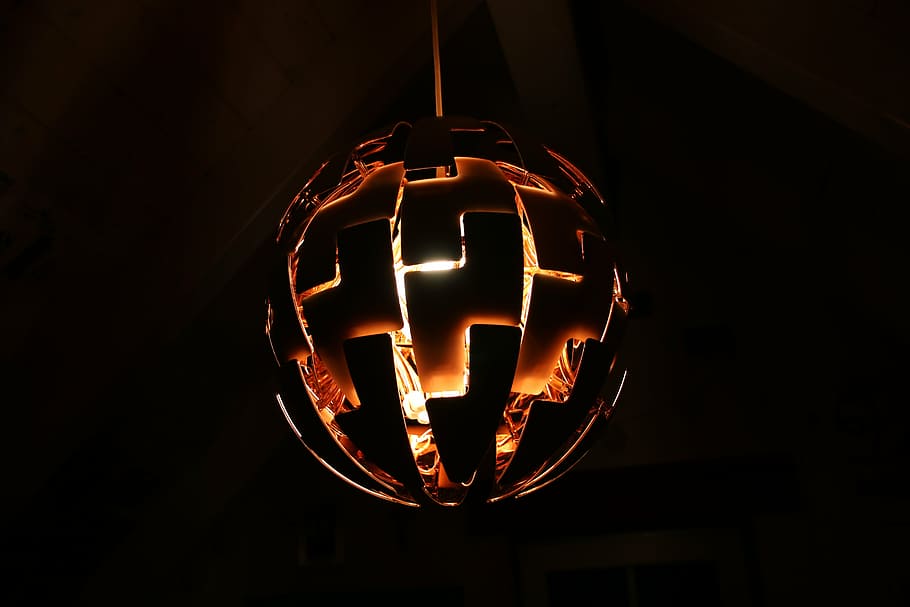 abstract, close-up, dark, decor, decoration, design, flame HD wallpaper