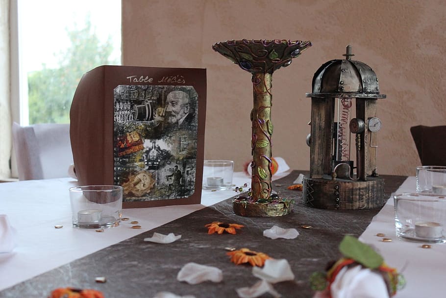 table, room, house, wedding, festival, festive, decoration HD wallpaper