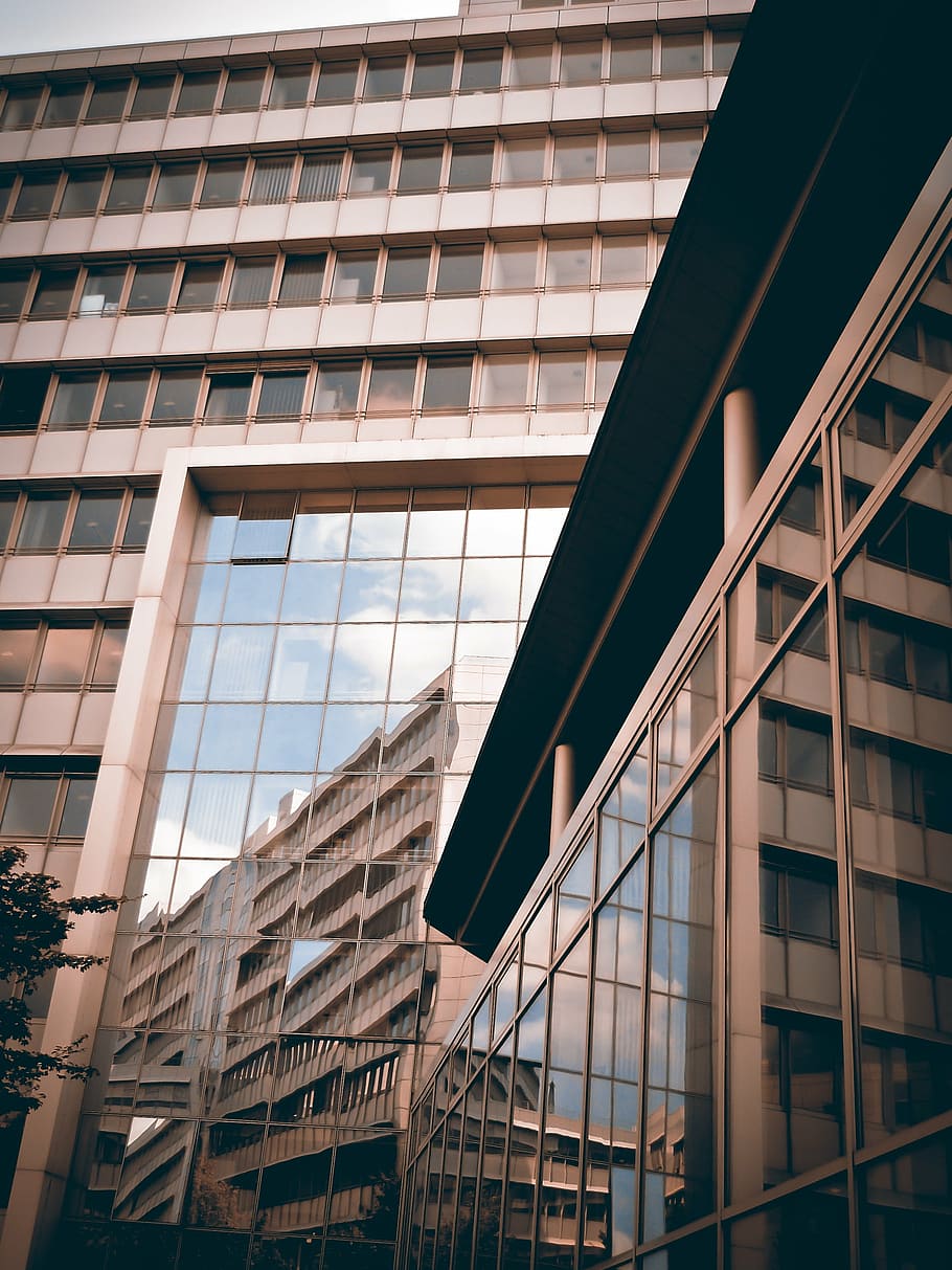 architecture, modern, building, facade, skyscraper, office building HD wallpaper