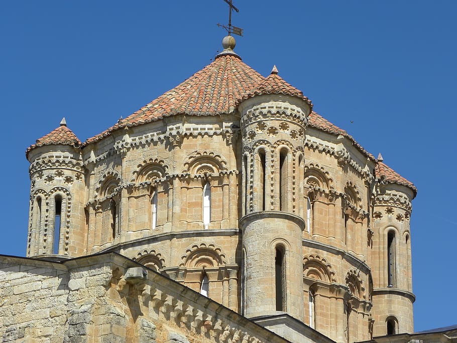 zamora, cathedral of the savior, romanesque, architecture, old