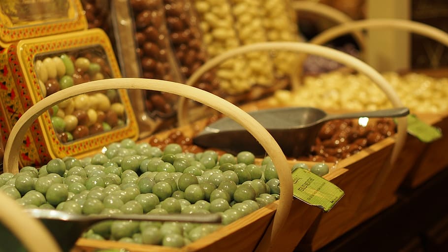 store, confectionery, chocolate, candy, baux de provence, food and drink HD wallpaper