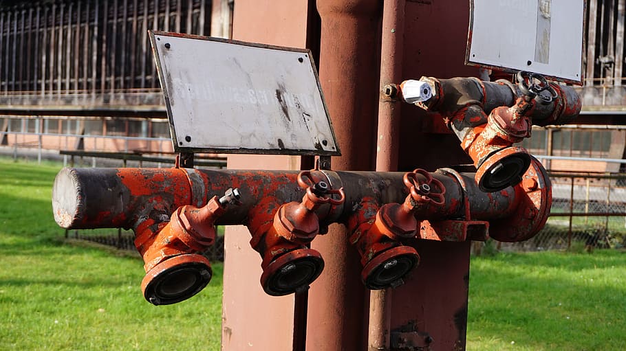 fire, bill, water, hydrant, red, metal, water hydrant, delete HD wallpaper