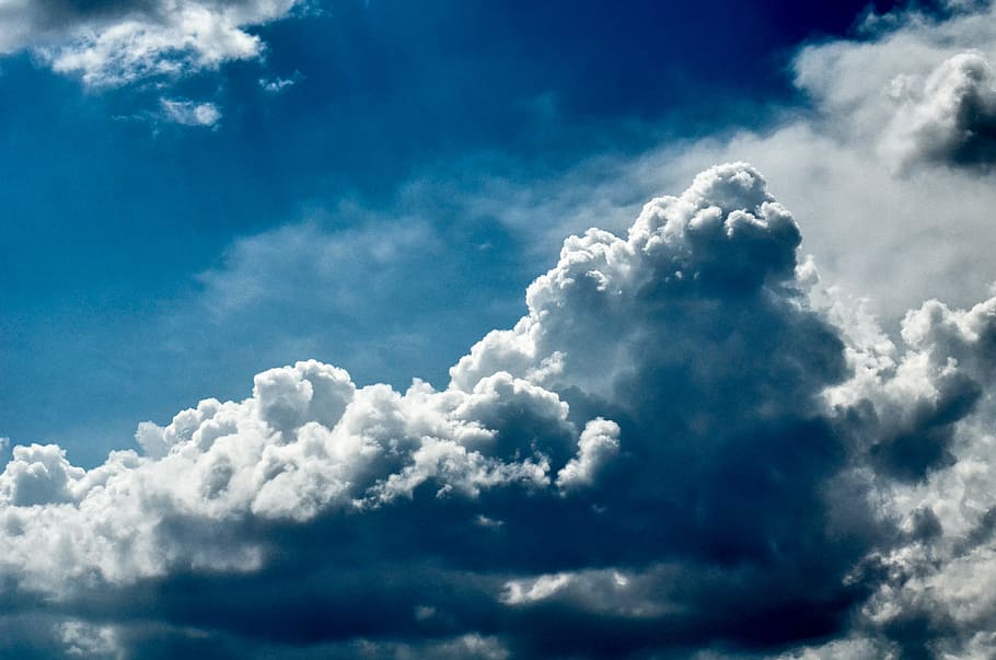 Sky, Cloud, blue, cloud - sky, weather, cloudscape, dramatic sky HD wallpaper
