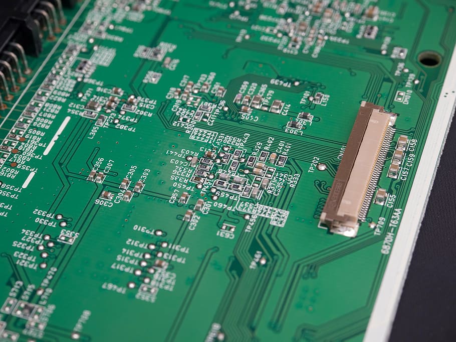 electronic devices, chip, memory, high-tech, circuit board HD wallpaper
