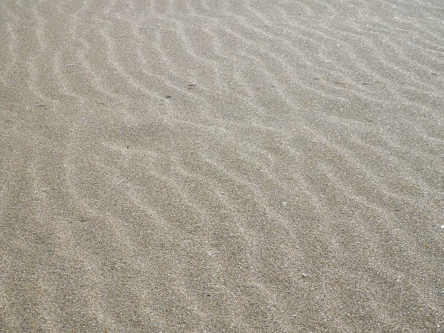 sand, beach, beach sand, land, backgrounds, full frame, pattern HD wallpaper
