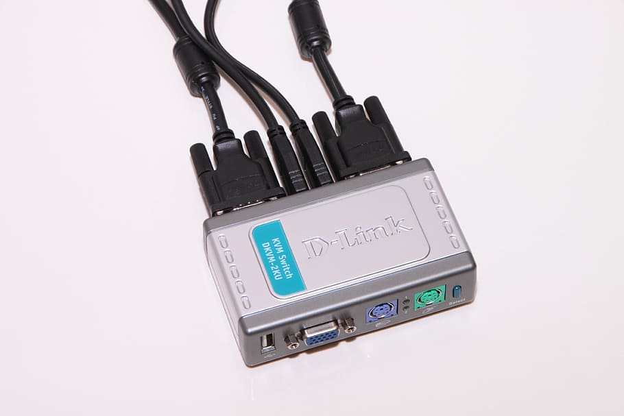 Computers, D-Link, Port, Ps 2, dkvm, switch, usb, editorial HD wallpaper
