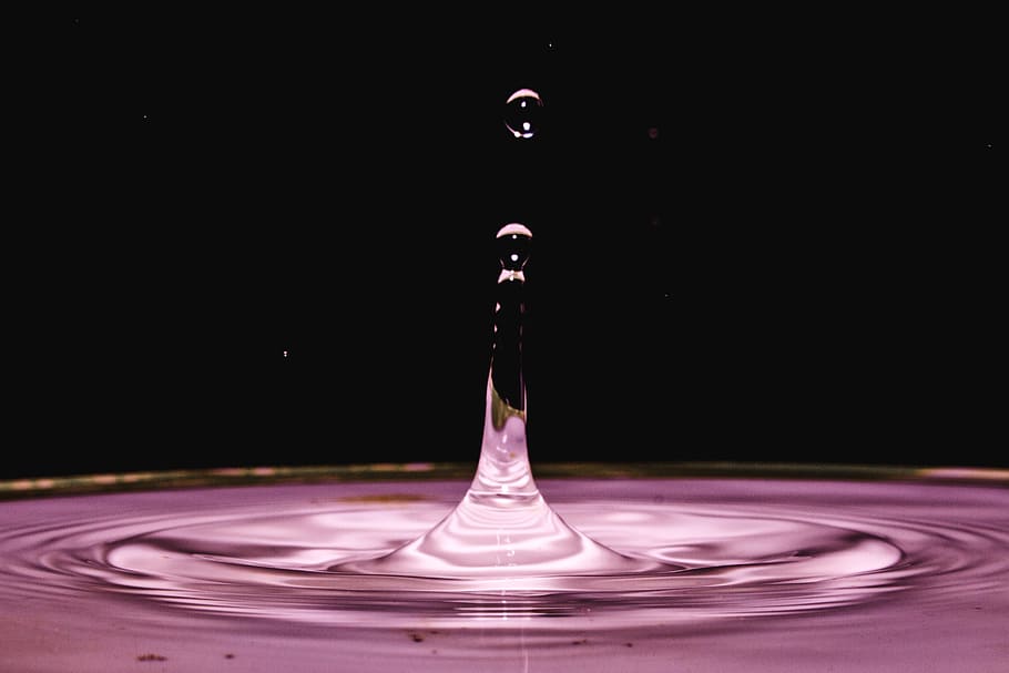 water drop, splash, liquid, clean, water drops, clear, wet HD wallpaper