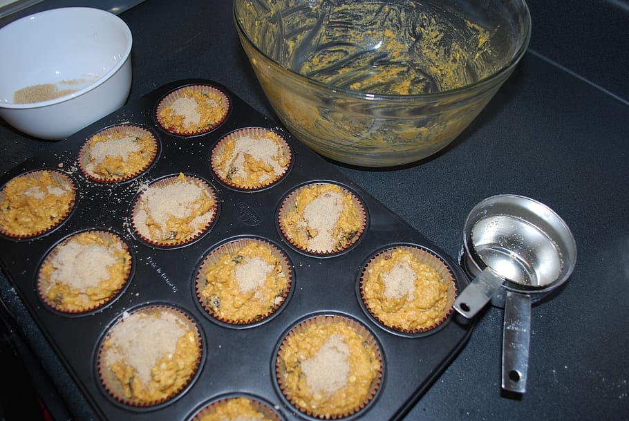 baking, muffins, cooking, recipe, homemade, food, dessert, food and drink HD wallpaper