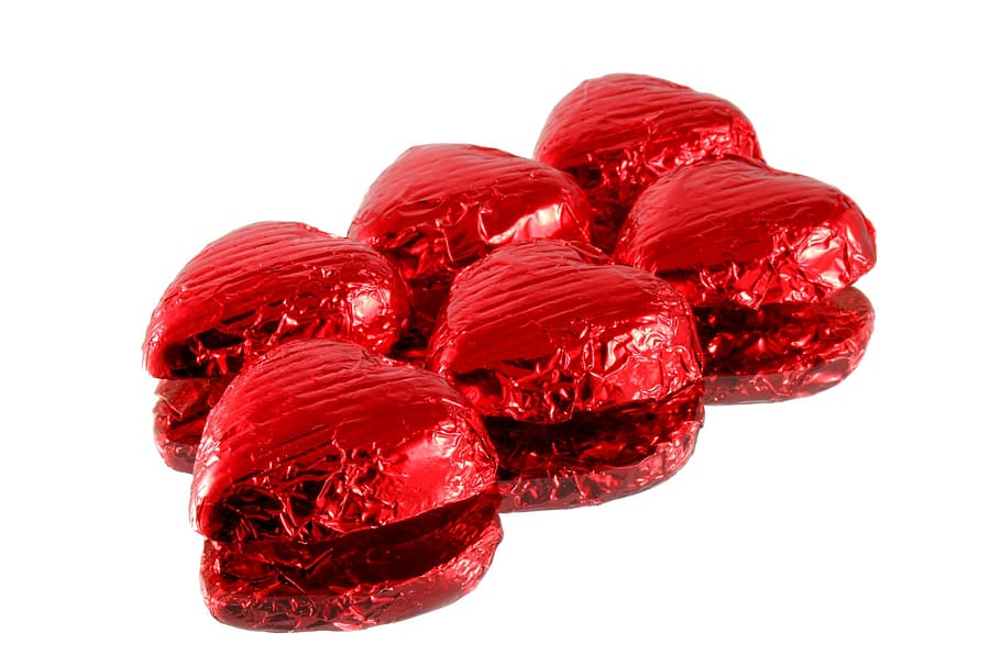 chocolate, candy, wrapped, sweet, foil, cocoa, treat, tasty HD wallpaper