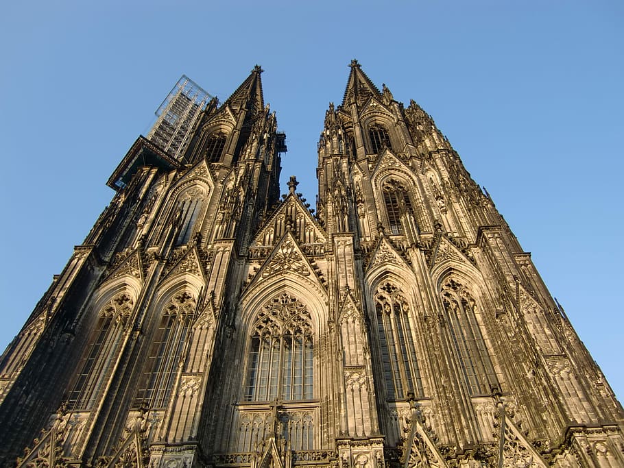 Architecture, Cologne Cathedral, dom, church, landmark, building HD wallpaper