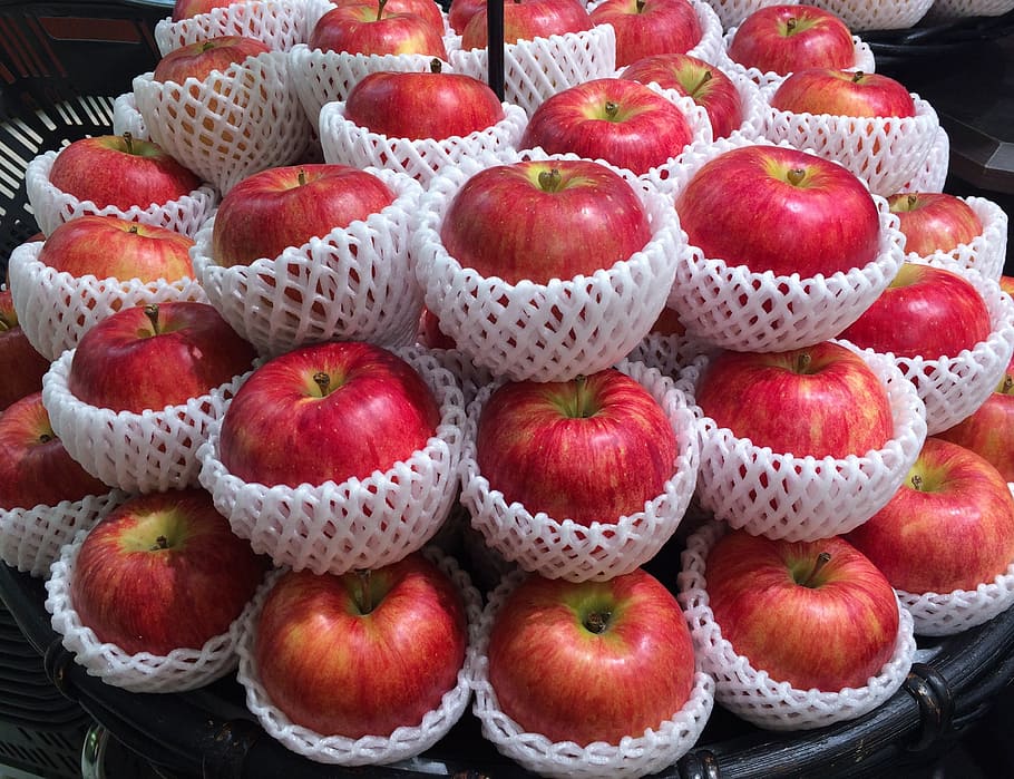 Autumn, Apple, Vegetables, red, department, department store HD wallpaper