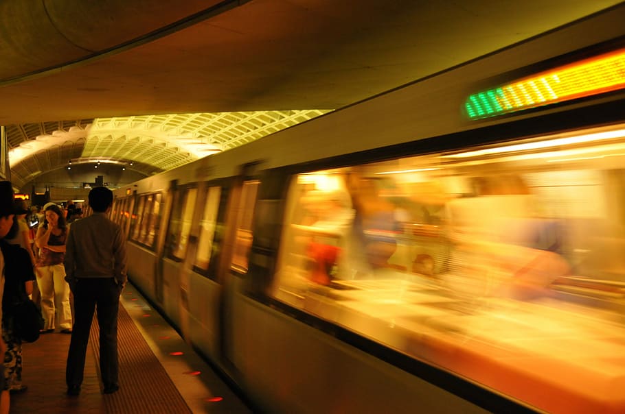 subway, movement, traffic, underground, washington, dc, washington dc HD wallpaper