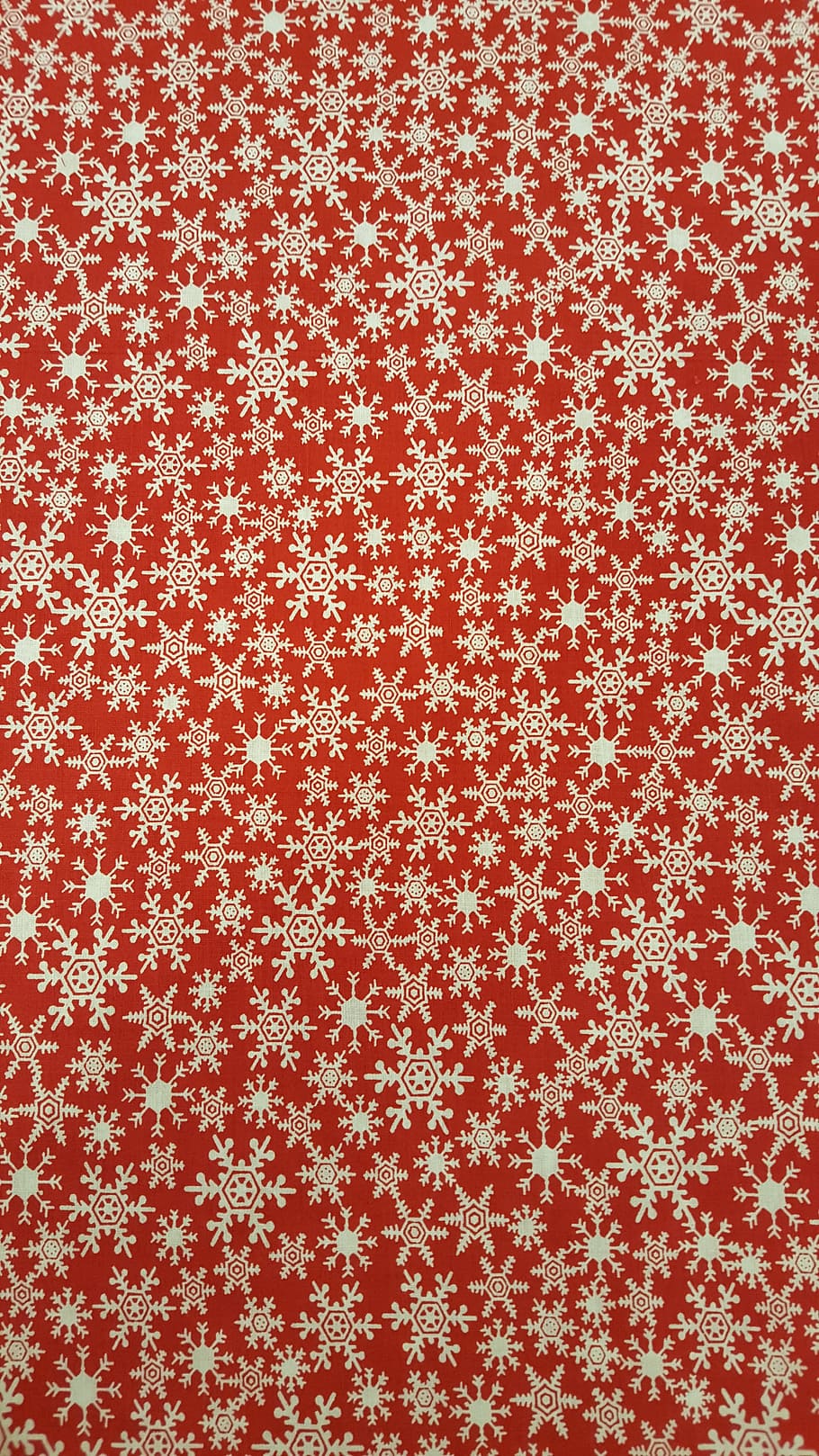 red and white textile, holiday, snow, snowflakes, christmas background, HD wallpaper