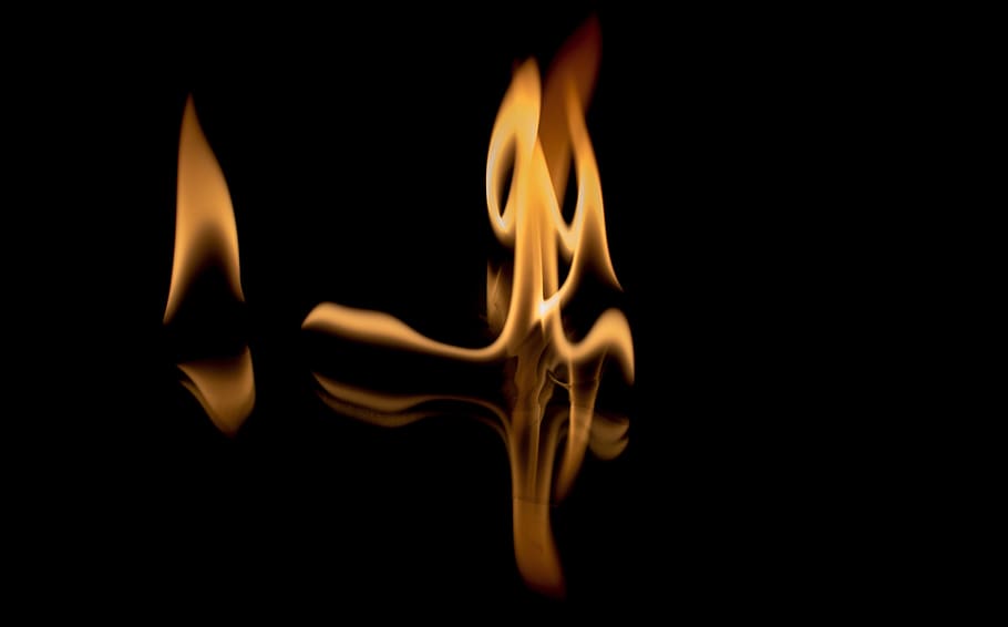 fire, brand, flame, delete, wood fire, burn, fireplace, burning, HD wallpaper