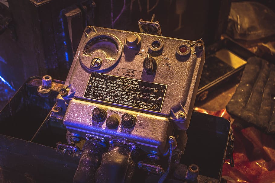 dosimeter, appliance, instruction, bunker, the abandoned, boxes HD wallpaper