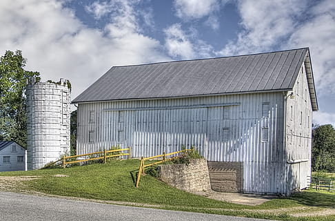 barn, rustic, barns, ohio, digital art, rural, scenic, country HD wallpaper