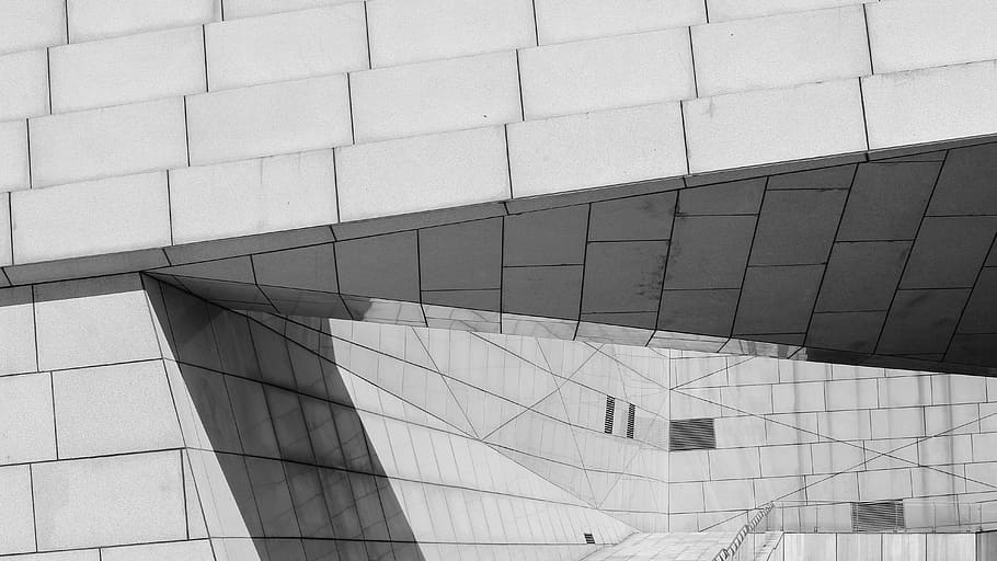 Light, Shadow, Line, Simple, Positive, light and shadow, building HD wallpaper