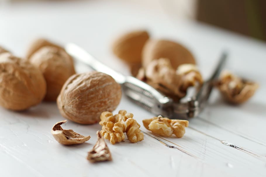 walnuts, califonia, raw, food, food and drink, freshness, nut - food HD wallpaper