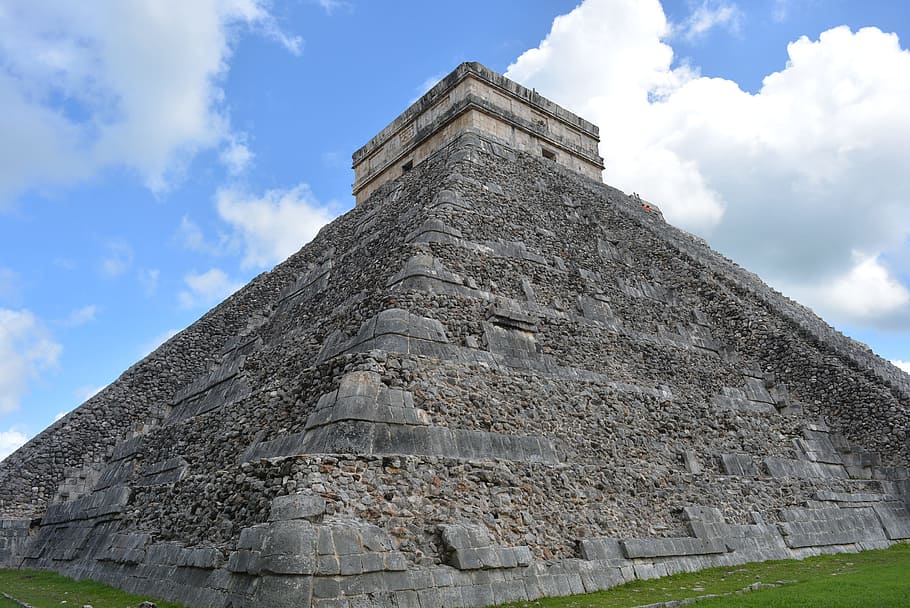 kukulcan, chichen, itza, sky, history, the past, architecture HD wallpaper