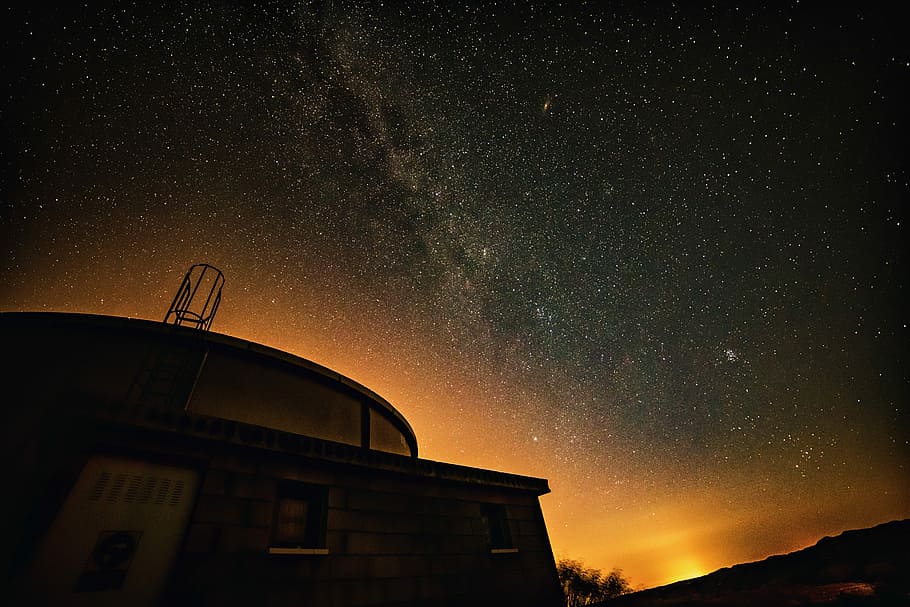 galaxy, astronomy, sky, light, observatory, space, star - space HD wallpaper
