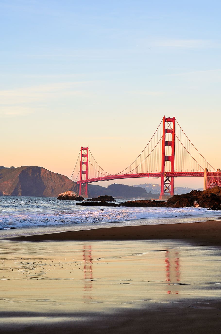 Golden State Bridge, San Francisco California during daytime HD wallpaper