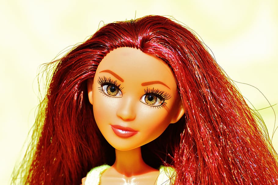 doll, pretty, face, eyes, beauty, girl, play, children toys HD wallpaper
