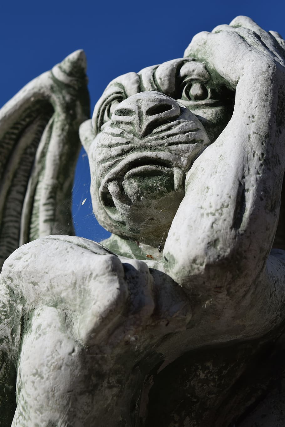 Gargoyle, Figure, Mythical, Creature, statue, mythical creatures HD wallpaper