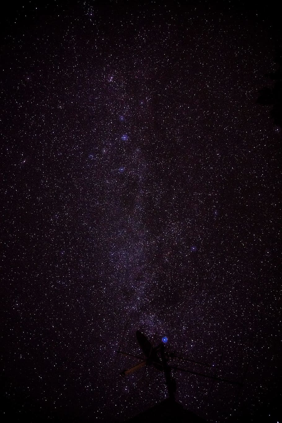 Hd Wallpaper Photograph Of Galaxy Star Night Sky Background
