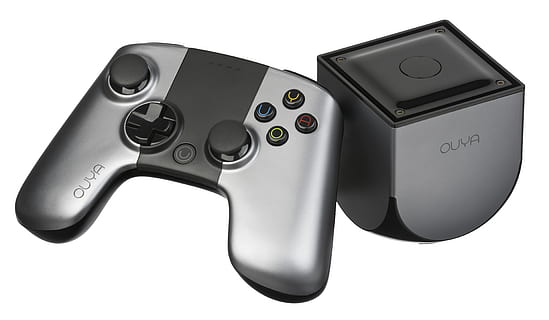 gray and black Ouva game controller, game console, shifters HD wallpaper