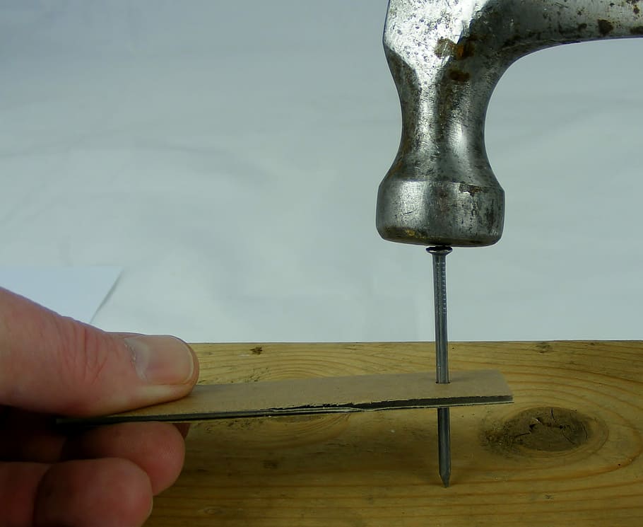 Hammer, Nail, Construction, Carpentry, wood, carpenter, fix HD wallpaper