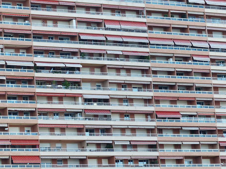 Hotel, Complex, Balcony, hotel complex, holiday complex, holidays HD wallpaper