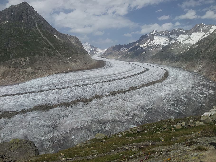 mountains, glacier, alps, beauty in nature, scenics - nature HD wallpaper